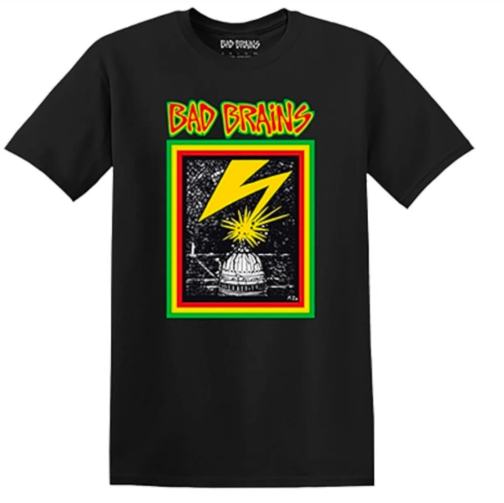Bad Brains Capitol Strike Black Shirt
